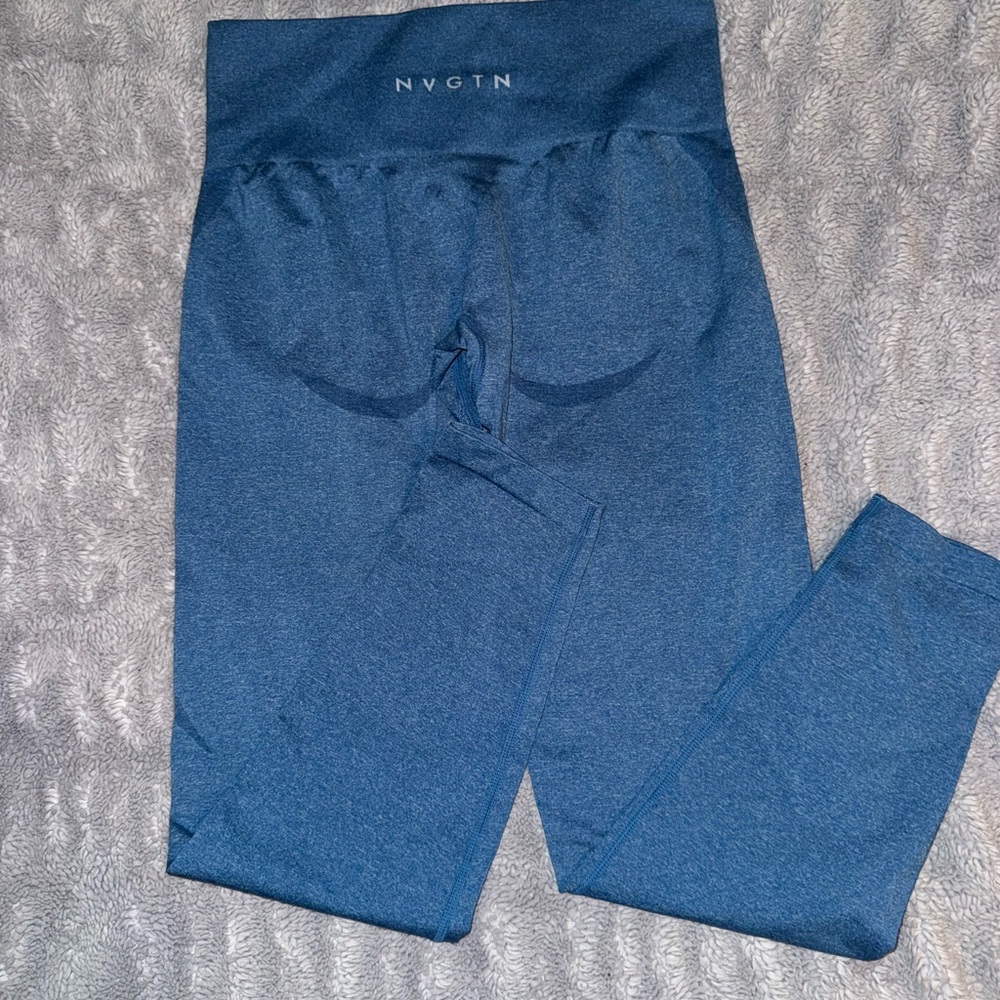 NVGTN Deep Blue Active Leggings